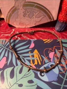 CHOKER - - 8" C.C. -  - EASY CLASP - GOTHIC - PUNK -#19312